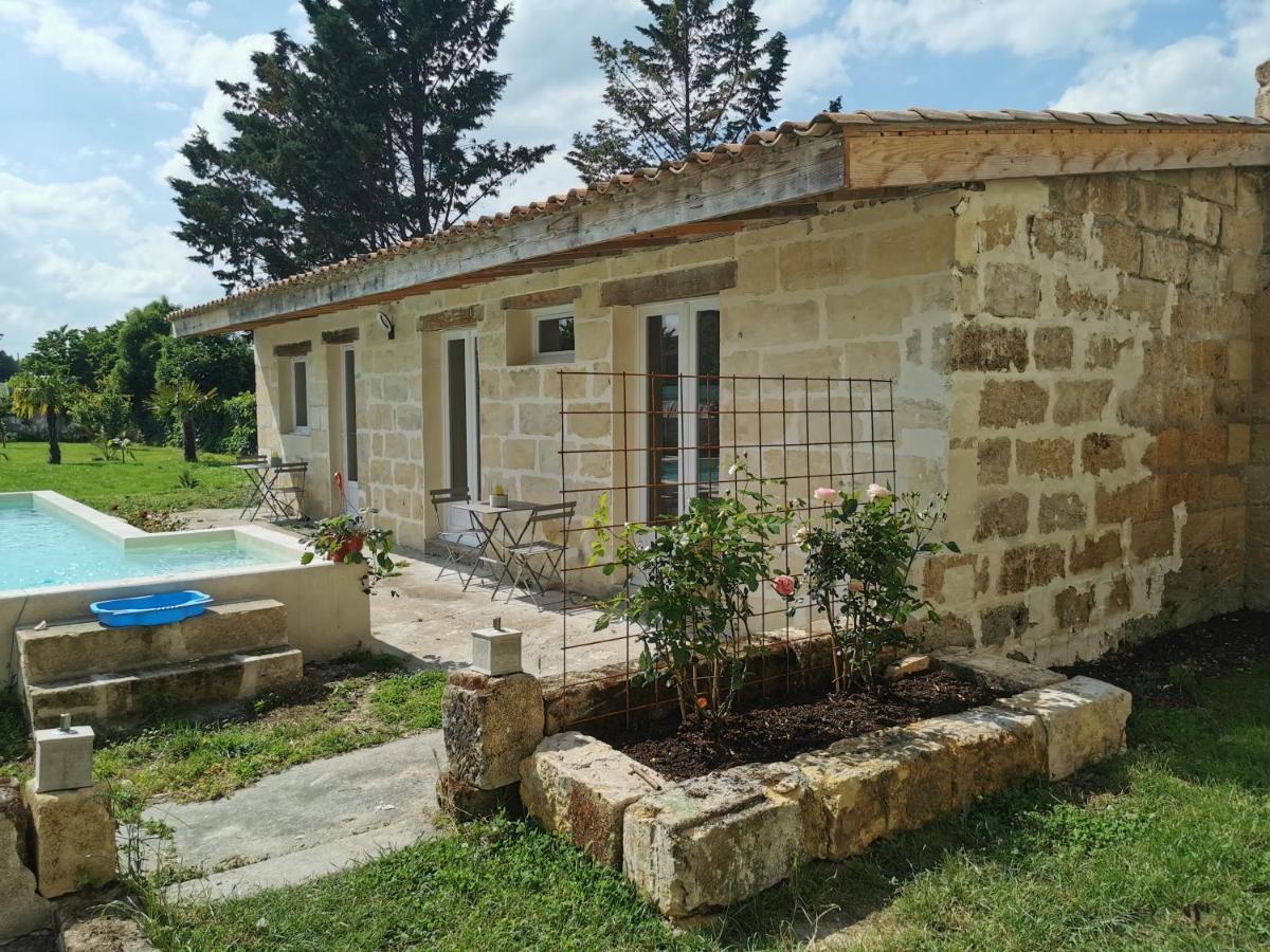 Jolie Villa Avec Piscine Dans Le St Emilionnais Sainte-Terre Екстериор снимка