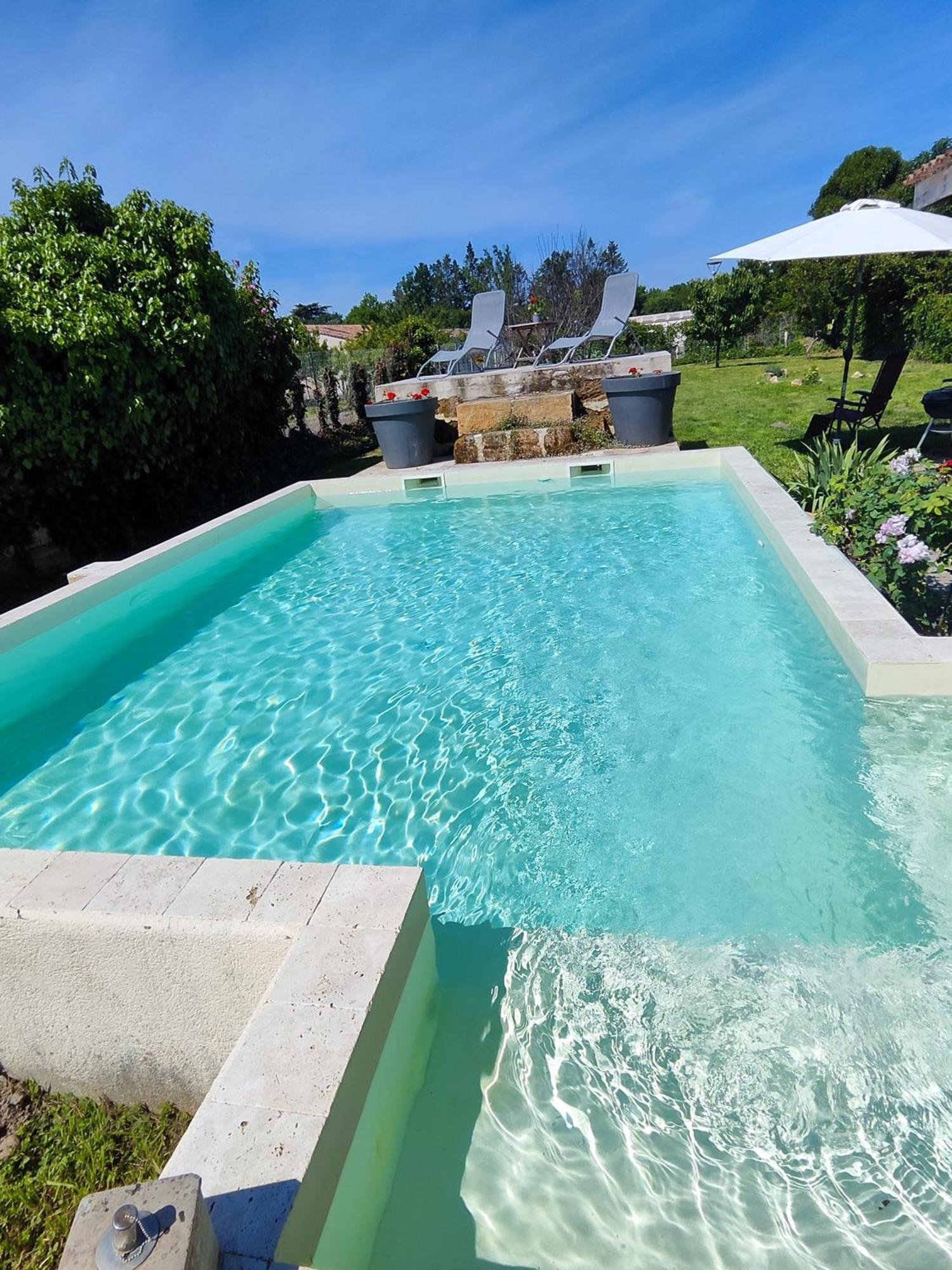 Jolie Villa Avec Piscine Dans Le St Emilionnais Sainte-Terre Екстериор снимка